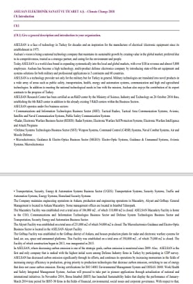 ASELSAN CDP REPORT 2017 - ASELSAN