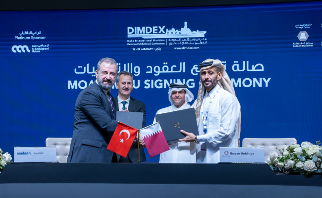 ASELSAN AND BARZAN HOLDİNGS TO EXPAND BARQ JOİNT VENTURE WİTH MULTİPLE AGREEMENTS - ASELSAN