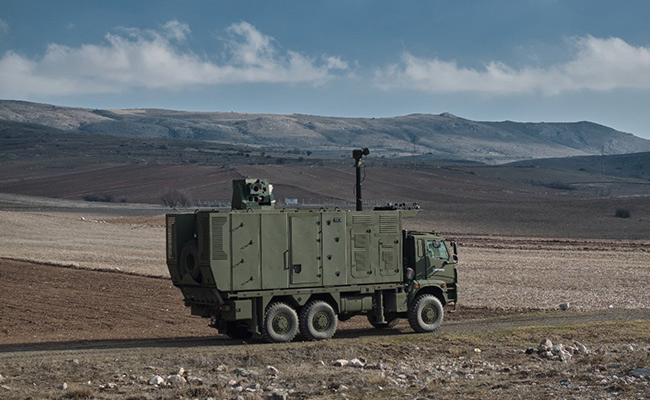GÖKBERK MOBILE LASER WEAPON SYSTEM - ASELSAN